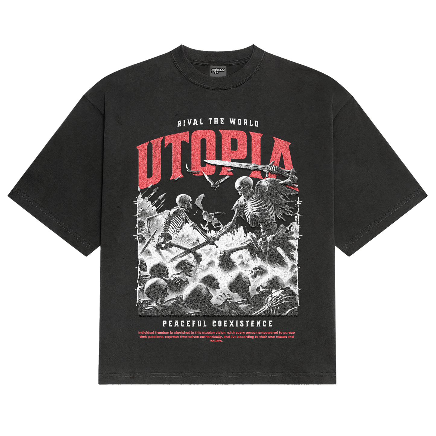 OVERSIZED T-SHIRT - UTOPIA